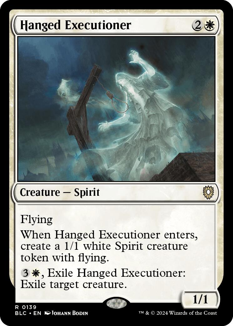 Hanged Executioner [Bloomburrow Commander] | Magic Magpie