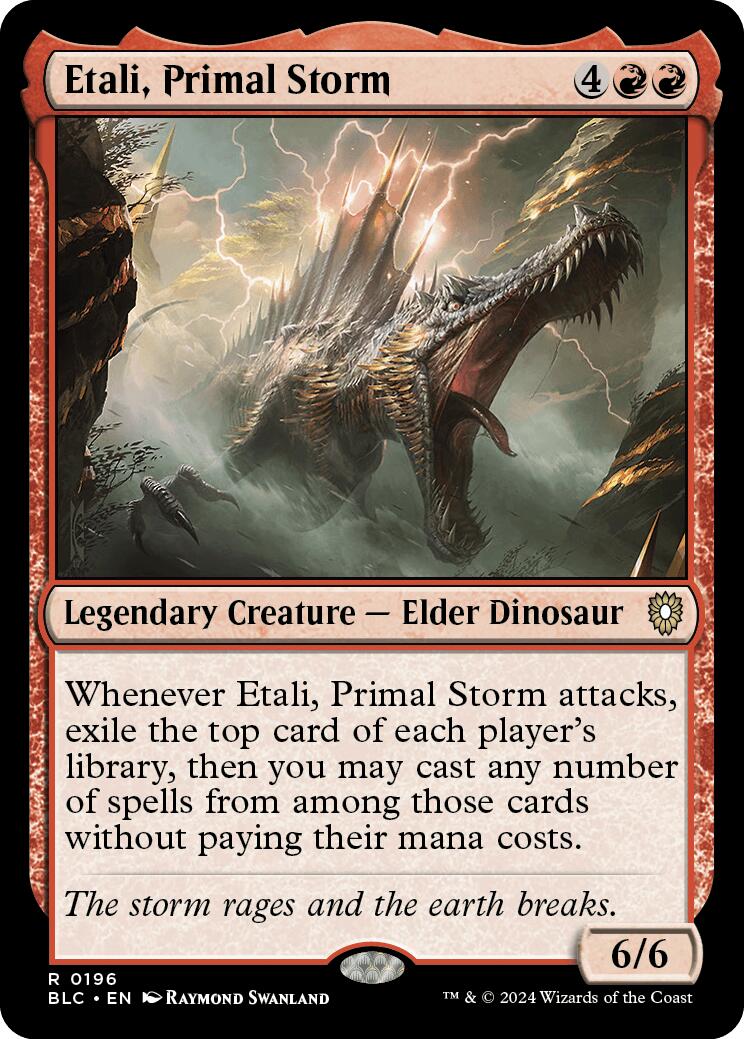 Etali, Primal Storm [Bloomburrow Commander] | Magic Magpie