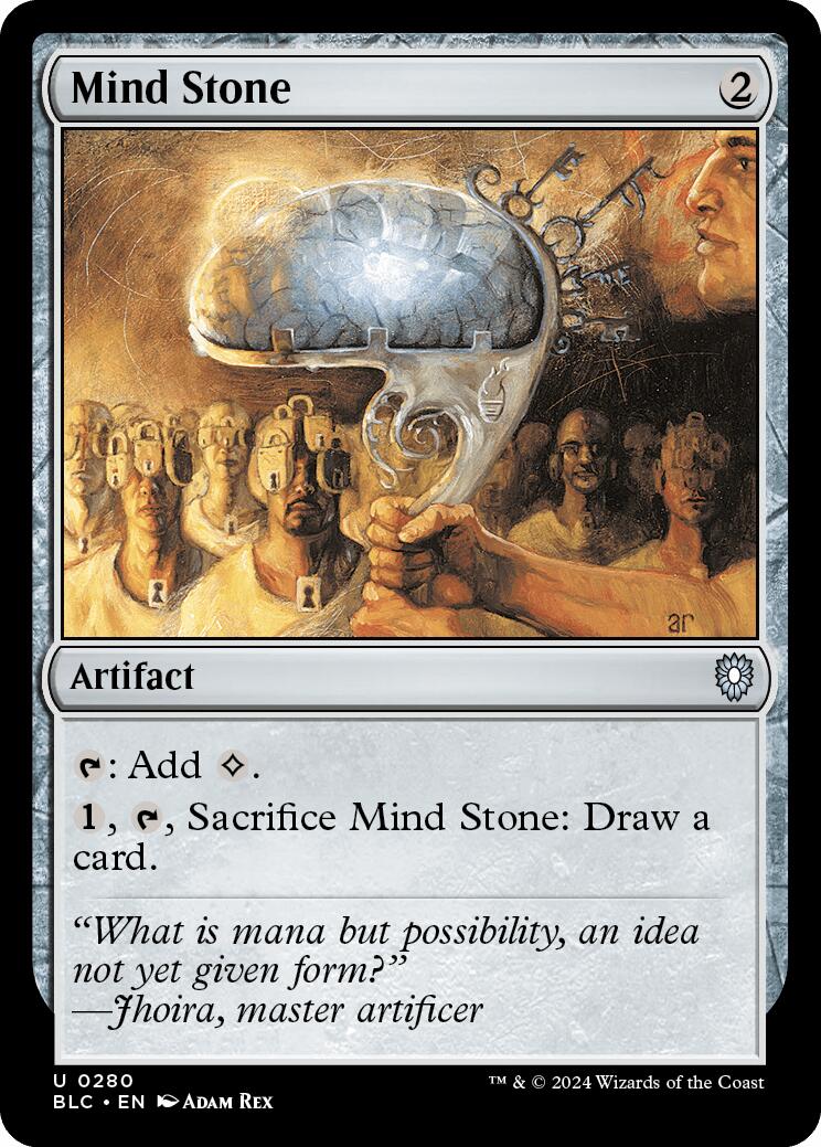 Mind Stone [Bloomburrow Commander] | Magic Magpie