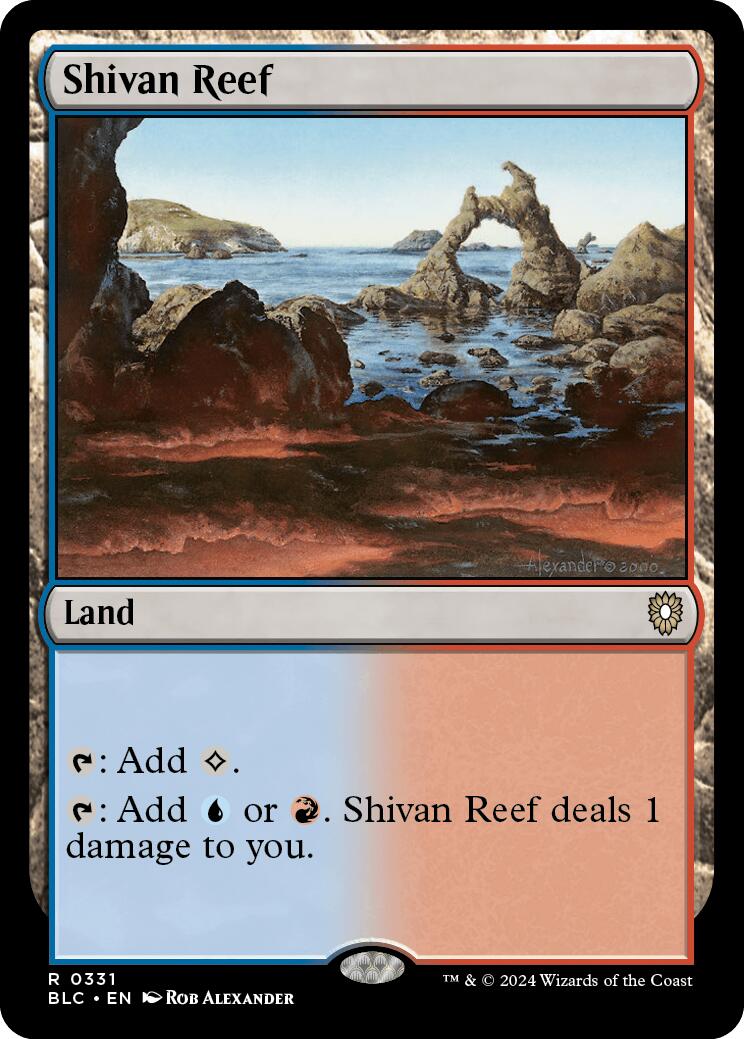 Shivan Reef [Bloomburrow Commander] | Magic Magpie