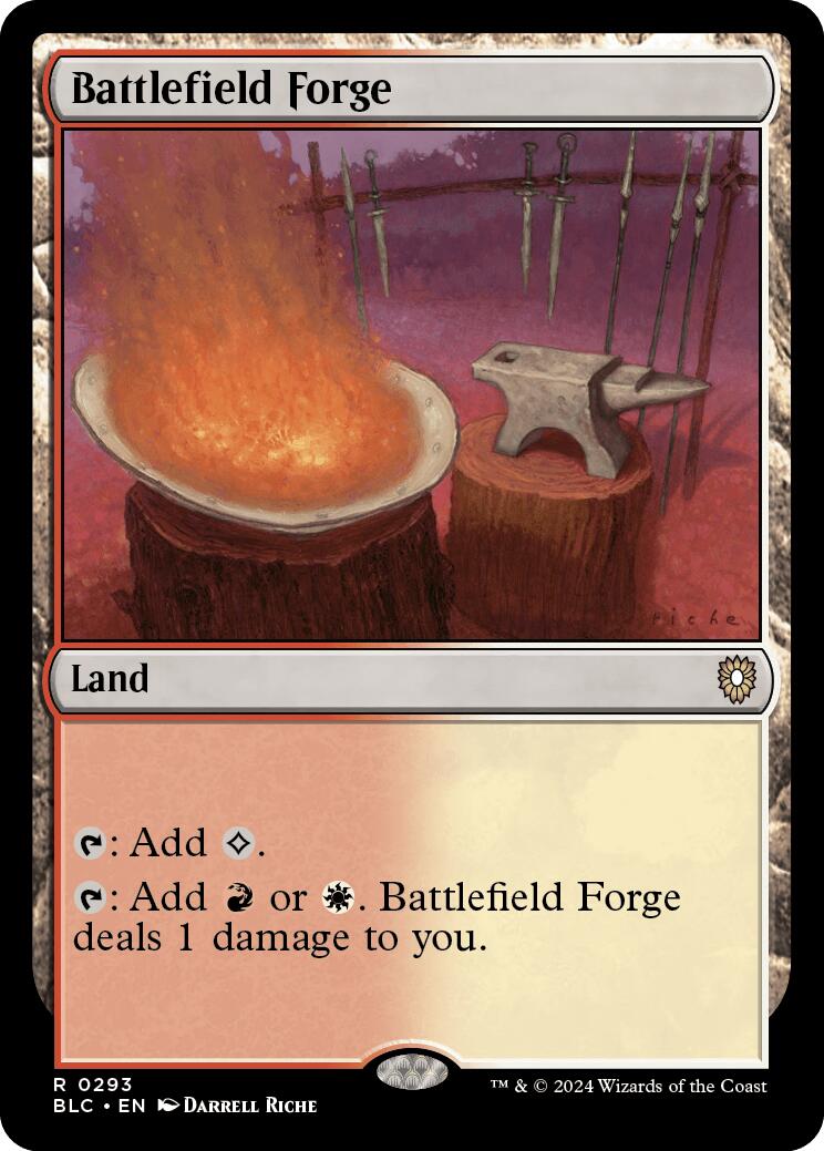 Battlefield Forge [Bloomburrow Commander] | Magic Magpie