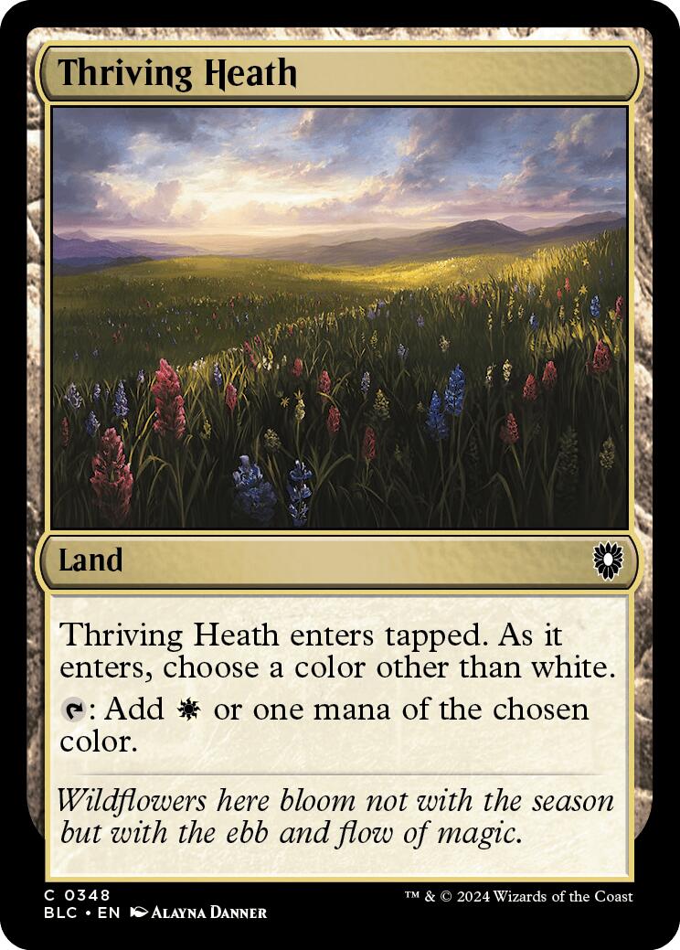 Thriving Heath [Bloomburrow Commander] | Magic Magpie