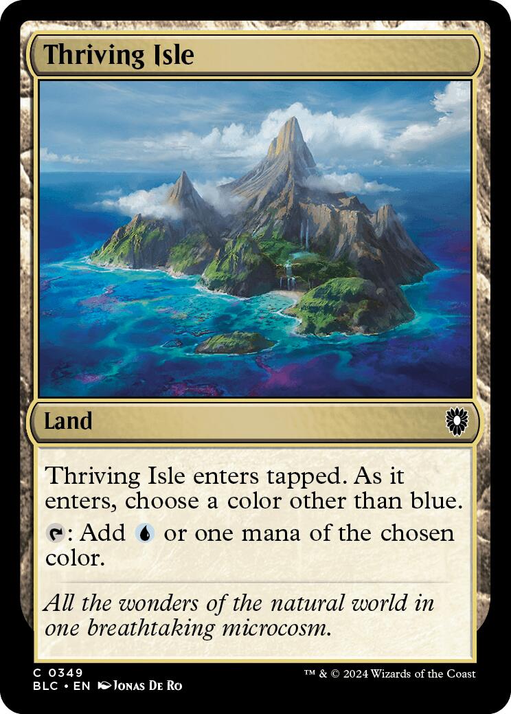 Thriving Isle [Bloomburrow Commander] | Magic Magpie