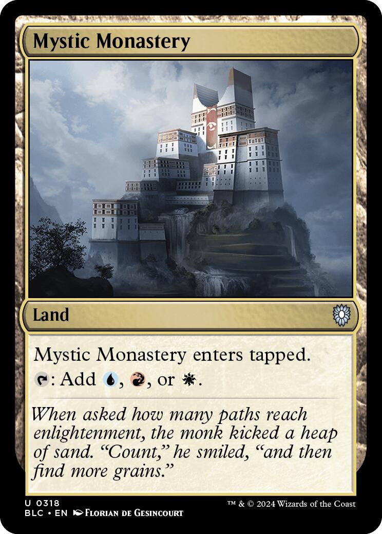 Mystic Monastery [Bloomburrow Commander] | Magic Magpie