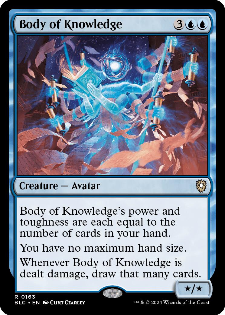 Body of Knowledge [Bloomburrow Commander] | Magic Magpie