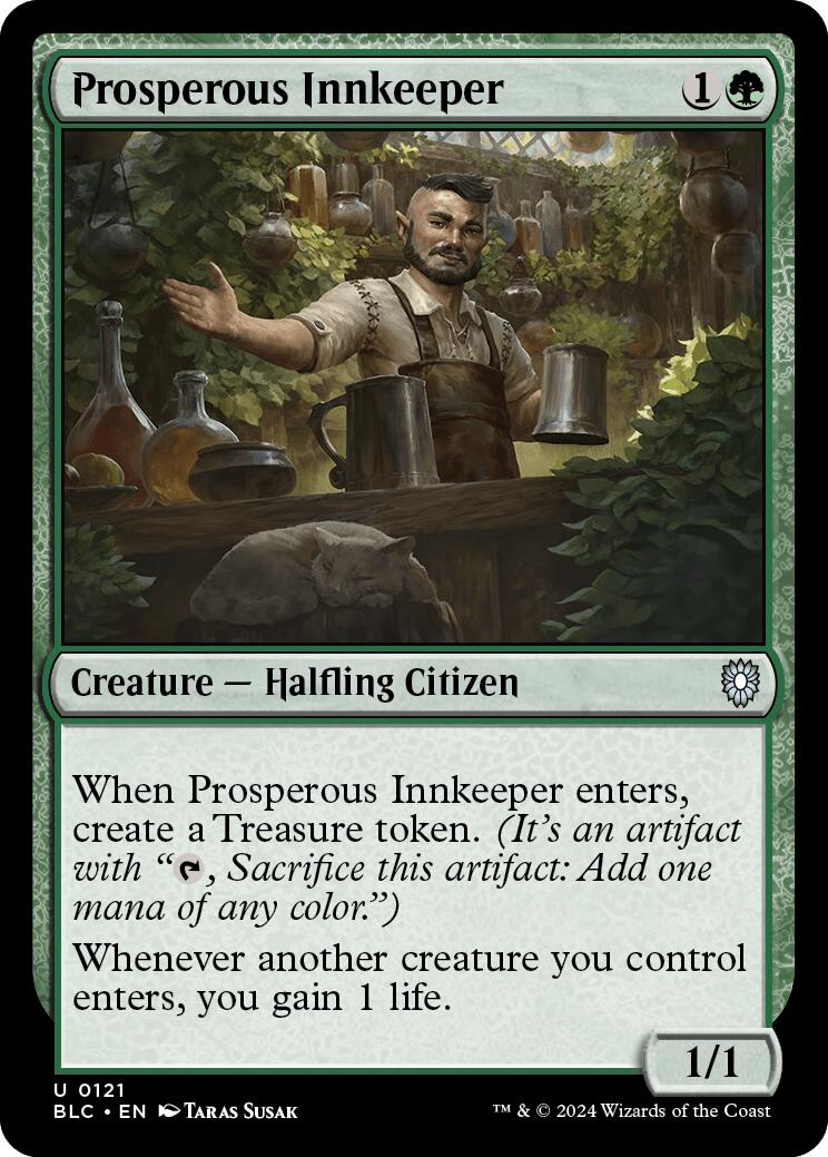 Prosperous Innkeeper [Bloomburrow Commander] | Magic Magpie