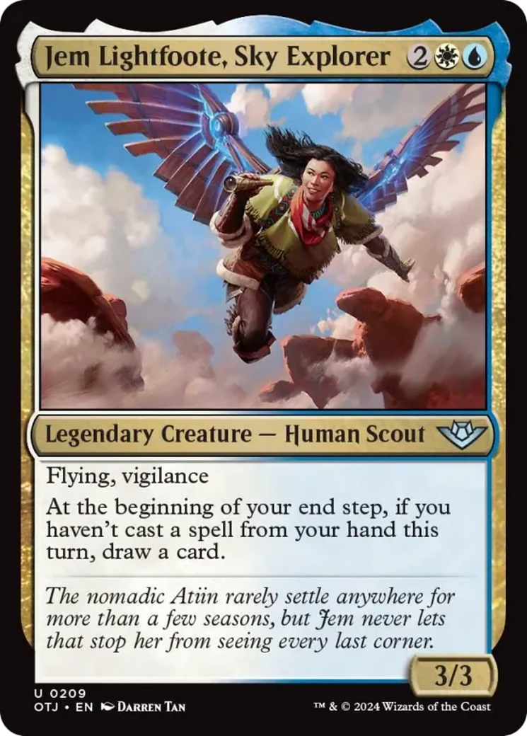 Jem Lightfoote, Sky Explorer [Outlaws of Thunder Junction] | Magic Magpie