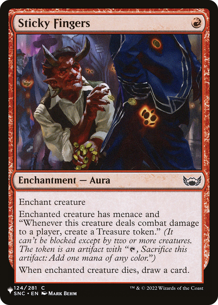 Sticky Fingers [The List] | Magic Magpie