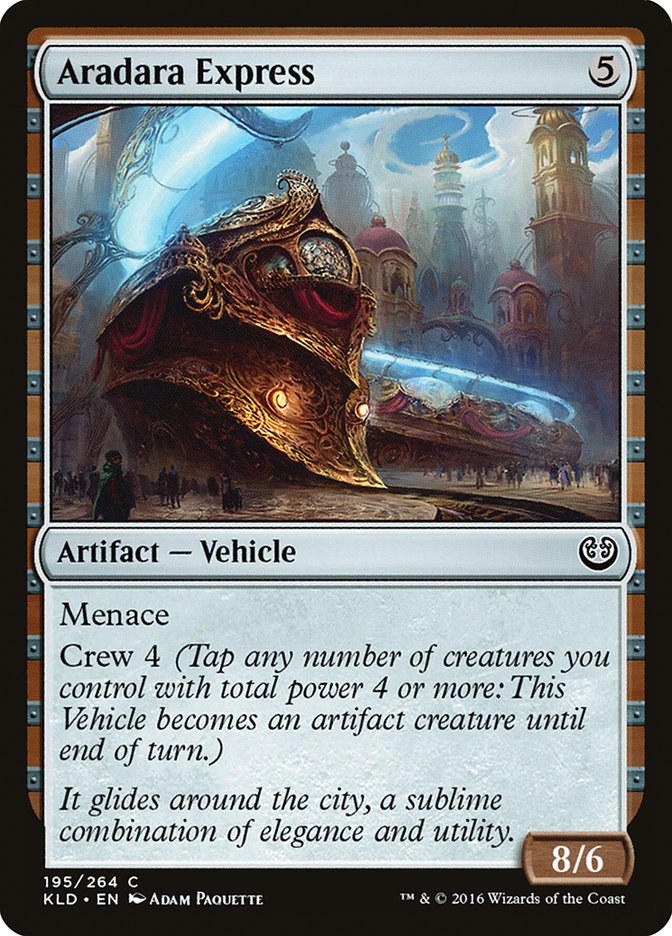 Aradara Express [Kaladesh] | Magic Magpie