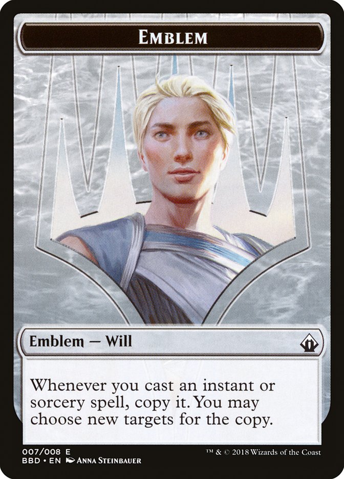 Will Kenrith Emblem [Battlebond Tokens] | Magic Magpie