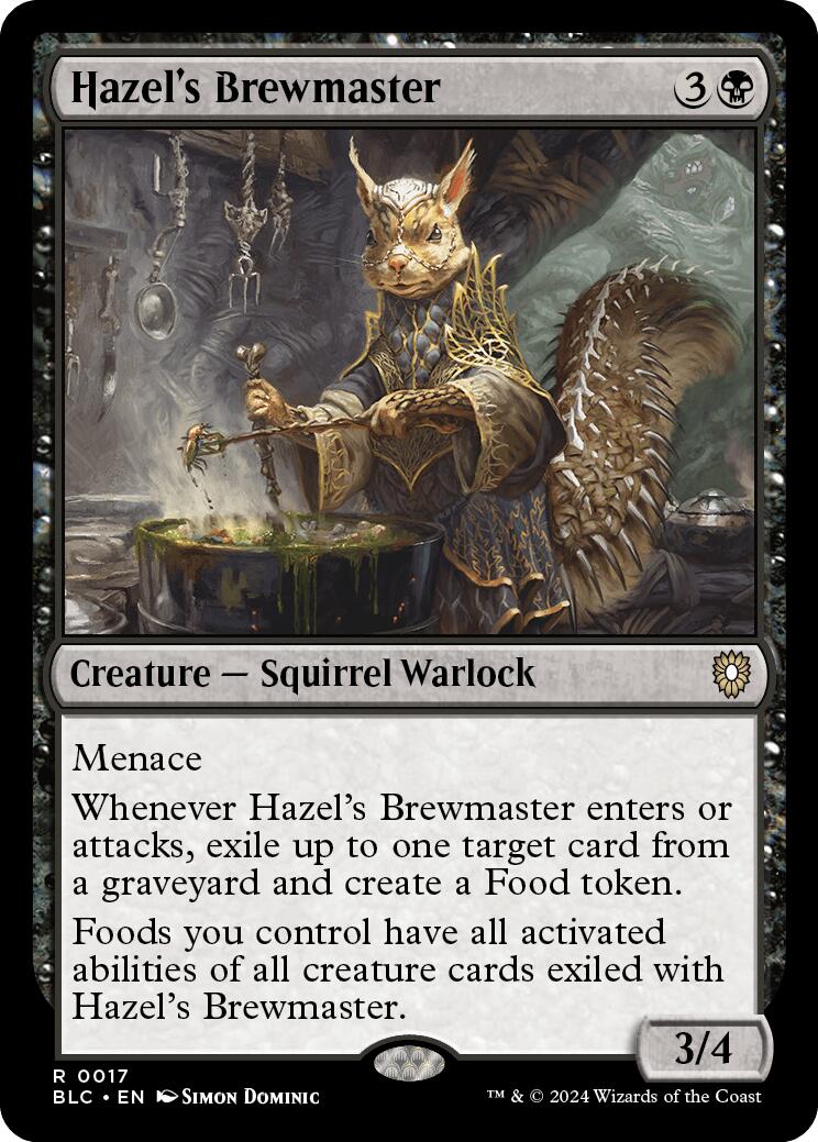 Hazel's Brewmaster [Bloomburrow Commander] | Magic Magpie