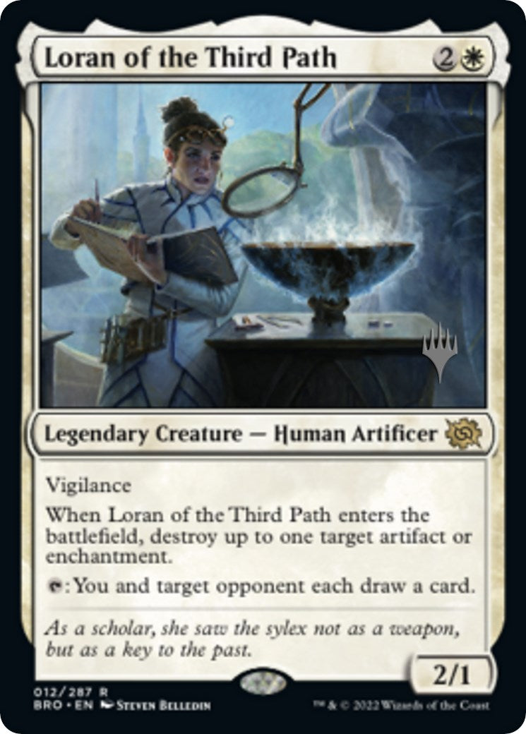 Loran of the Third Path (Promo Pack) [The Brothers' War Promos] | Magic Magpie