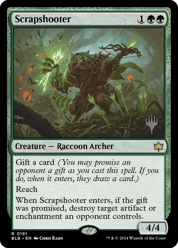 Scrapshooter (Promo Pack) [Bloomburrow Promos] | Magic Magpie