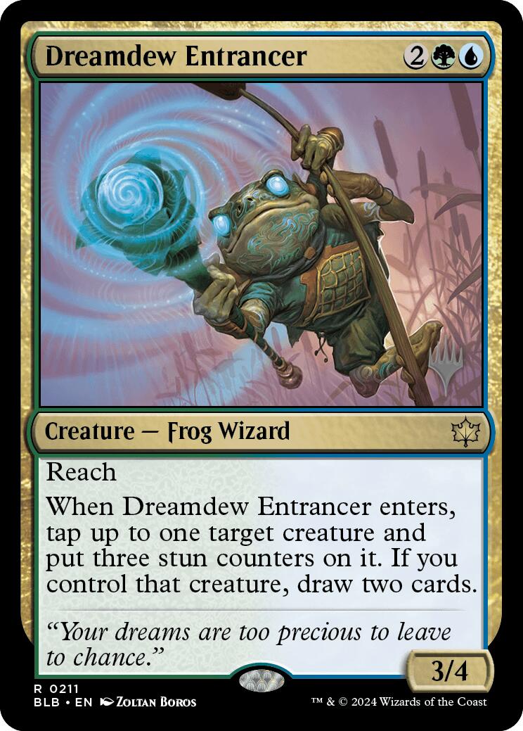 Dreamdew Entrancer (Promo Pack) [Bloomburrow Promos] | Magic Magpie