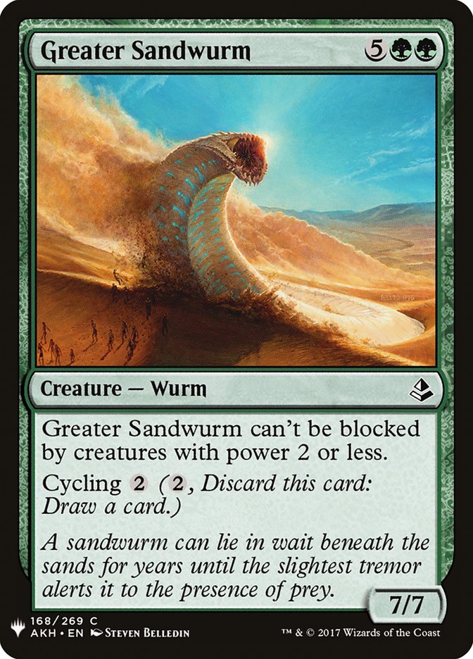 Greater Sandwurm [Mystery Booster] | Magic Magpie