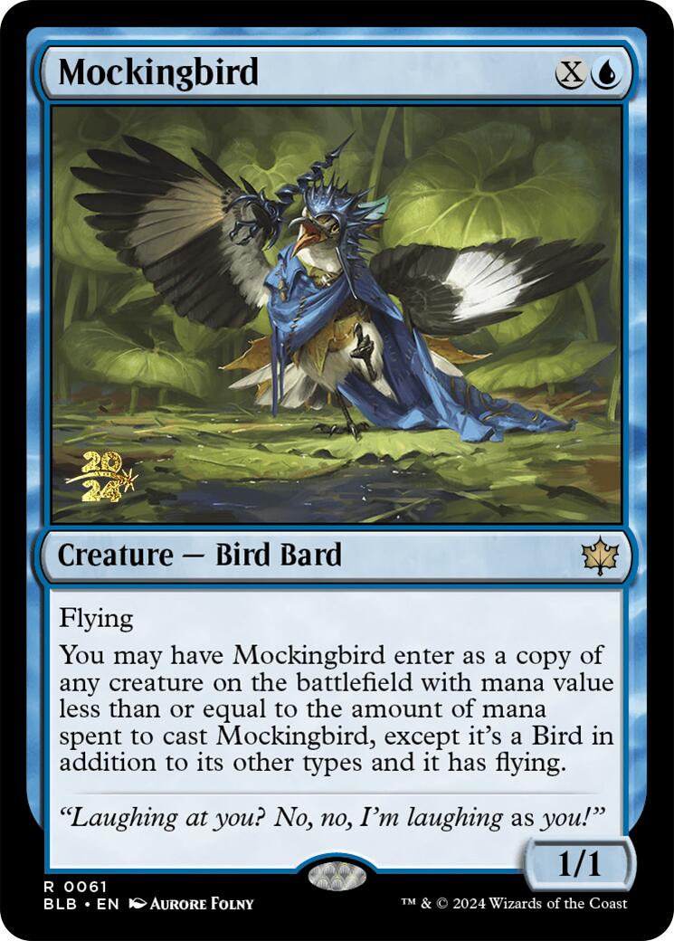 Mockingbird [Bloomburrow Prerelease Promos] | Magic Magpie