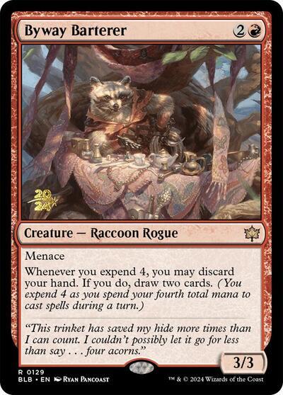 Byway Barterer [Bloomburrow Prerelease Promos] | Magic Magpie