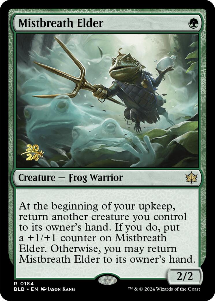 Mistbreath Elder [Bloomburrow Prerelease Promos] | Magic Magpie