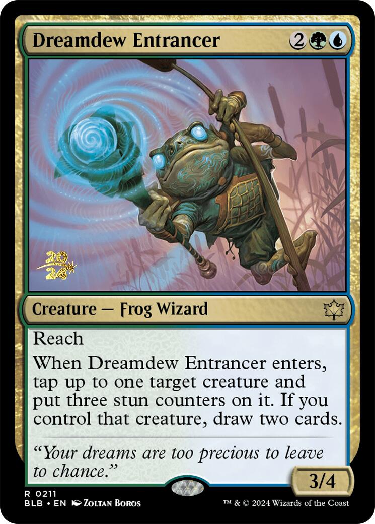 Dreamdew Entrancer [Bloomburrow Prerelease Promos] | Magic Magpie