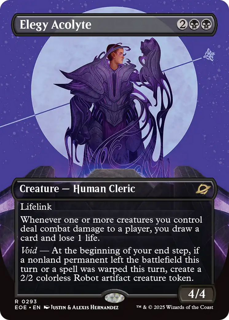 Elegy Acolyte (Borderless) [Edge of Eternities] | Magic Magpie