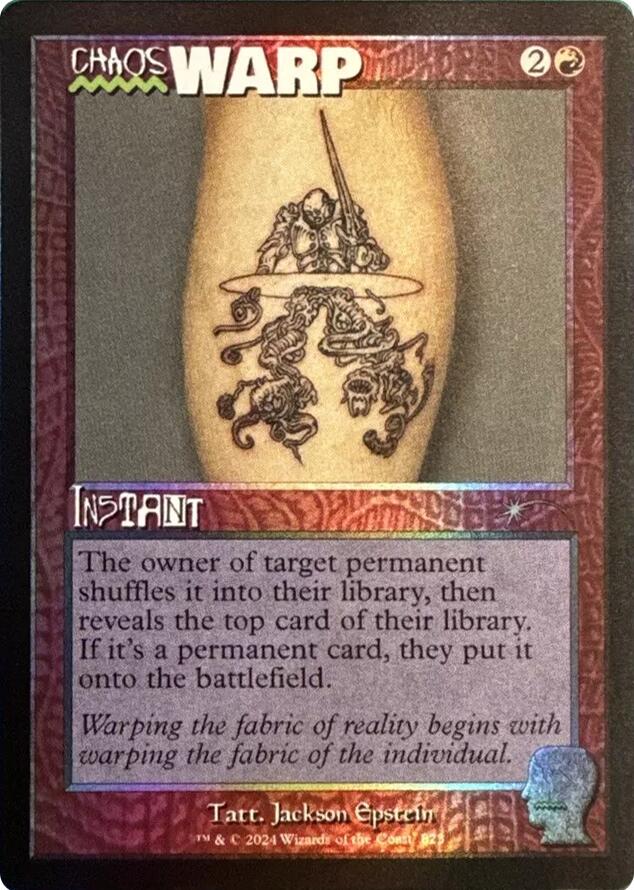 Chaos Warp (Rainbow Foil) [Secret Lair Drop Series] | Magic Magpie