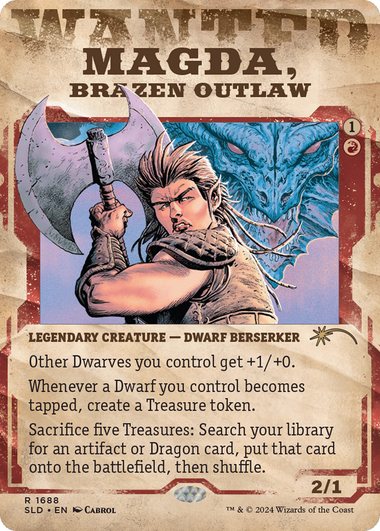 Magda, Brazen Outlaw [Secret Lair Drop Series] | Magic Magpie