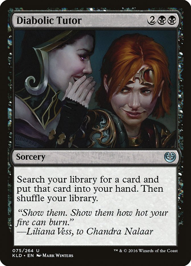 Diabolic Tutor [Kaladesh] | Magic Magpie