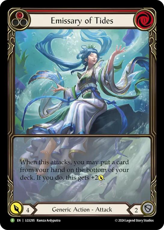 Emissary of Tides [LGS295] (Promo)  Rainbow Foil | Magic Magpie