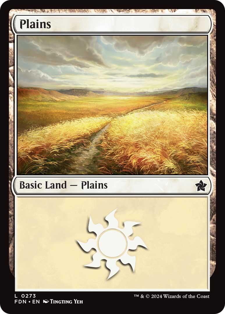 Plains [Foundations] | Magic Magpie