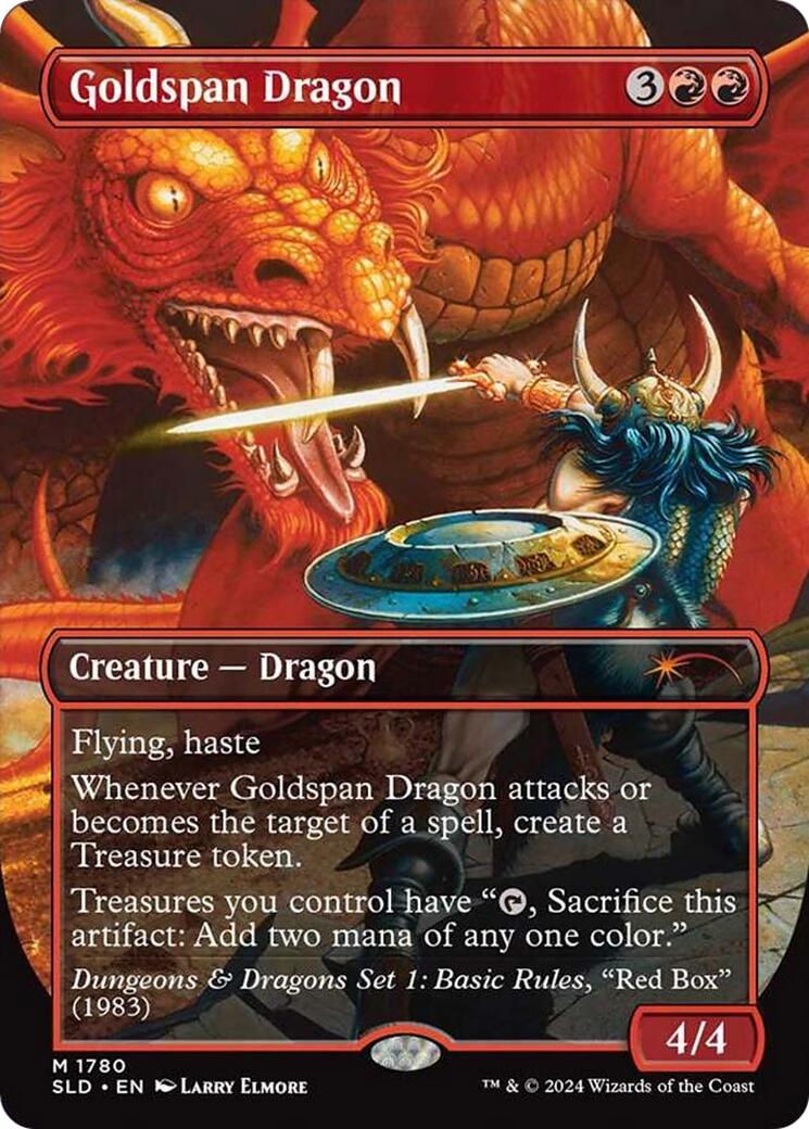 Goldspan Dragon [Secret Lair Drop Series] | Magic Magpie