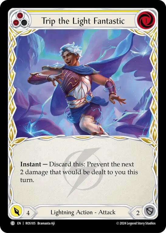 Trip the Light Fantastic (Yellow) [ROS105] (Rosetta)  Rainbow Foil | Magic Magpie