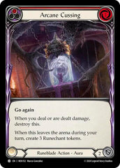 Arcane Cussing (Red) [ROS152] (Rosetta)  Rainbow Foil | Magic Magpie