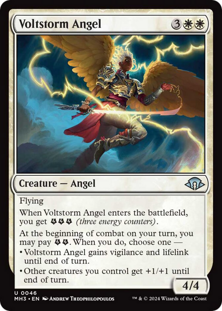 Voltstorm Angel [Modern Horizons 3] | Magic Magpie