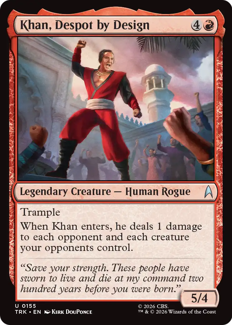 Khan, Despot by Design [Star Trek] | Magic Magpie