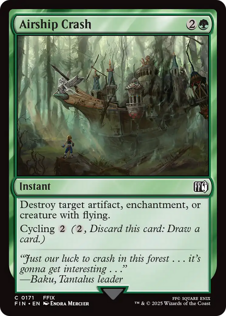 Airship Crash [FINAL FANTASY] | Magic Magpie