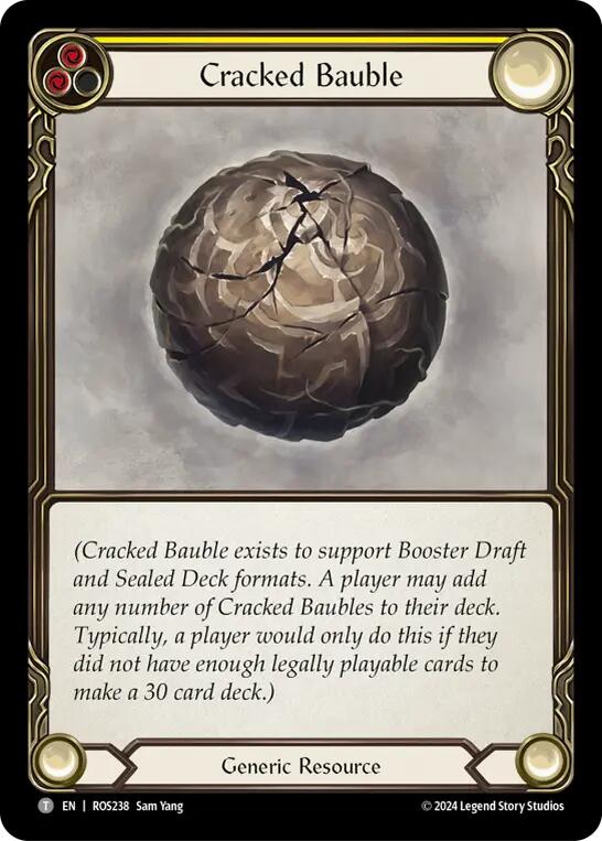 Cracked Bauble [ROS238] (Rosetta) | Magic Magpie