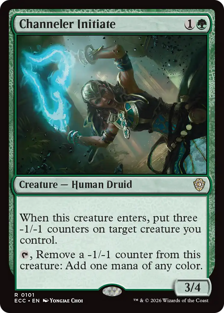 Channeler Initiate [Lorwyn Eclipsed Commander] | Magic Magpie