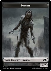 Zombie // Energy Reserve Double-Sided Token [Modern Horizons 3 Tokens] | Magic Magpie