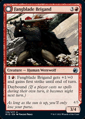 Fangblade Brigand // Fangblade Eviscerator [Innistrad: Midnight Hunt] | Magic Magpie