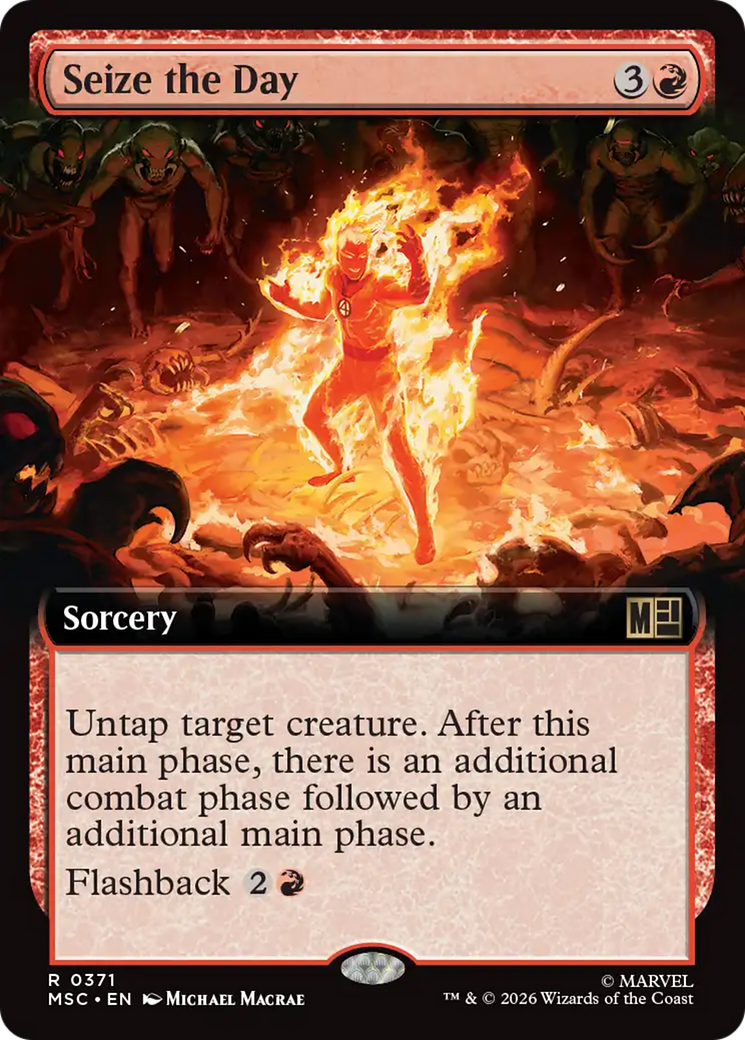 Seize the Day (Extended Art) [Marvel Super Heroes Commander] | Magic Magpie