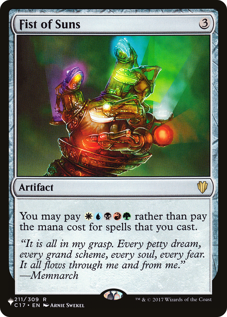 Fist of Suns [The List] | Magic Magpie