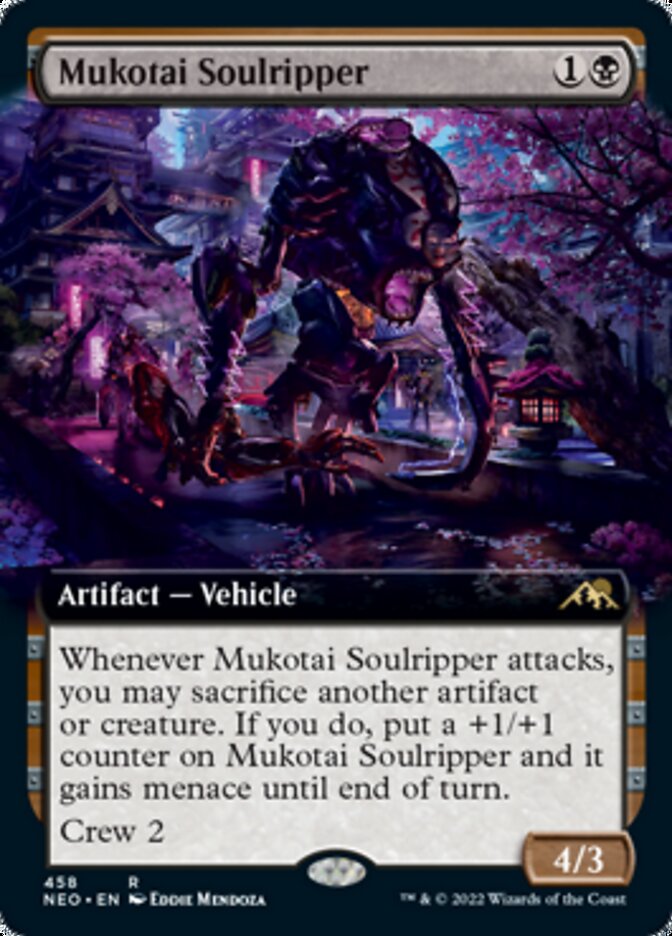 Mukotai Soulripper (Extended Art) [Kamigawa: Neon Dynasty] | Magic Magpie