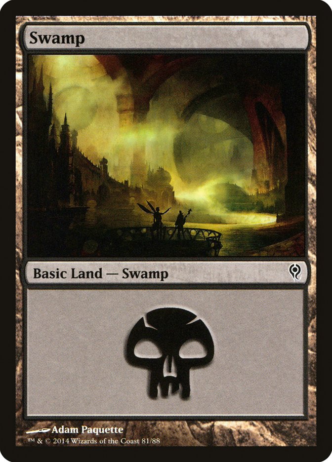 Swamp (81) [Duel Decks: Jace vs. Vraska] | Magic Magpie