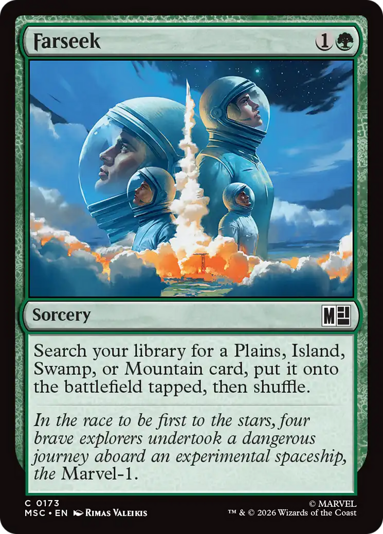 Farseek (0173) (Surge Foil) [Marvel Super Heroes Commander] | Magic Magpie