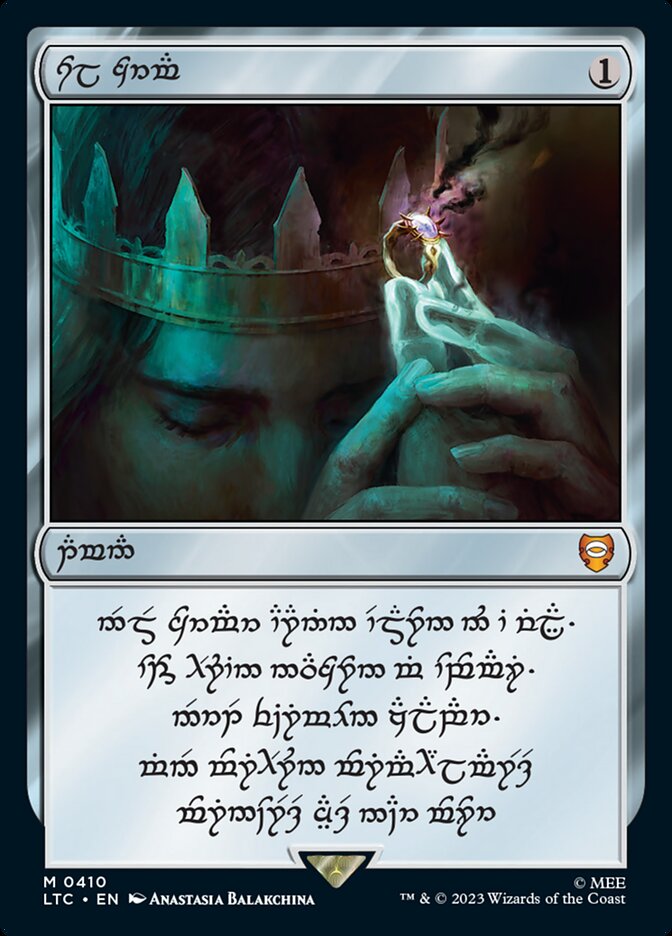 Sol Ring (410) (Human) [The Lord of the Rings: Tales of Middle-Earth Commander] | Magic Magpie