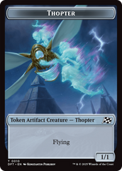 Goblin // Thopter (0010) Double-Sided Token [Aetherdrift Tokens] | Magic Magpie