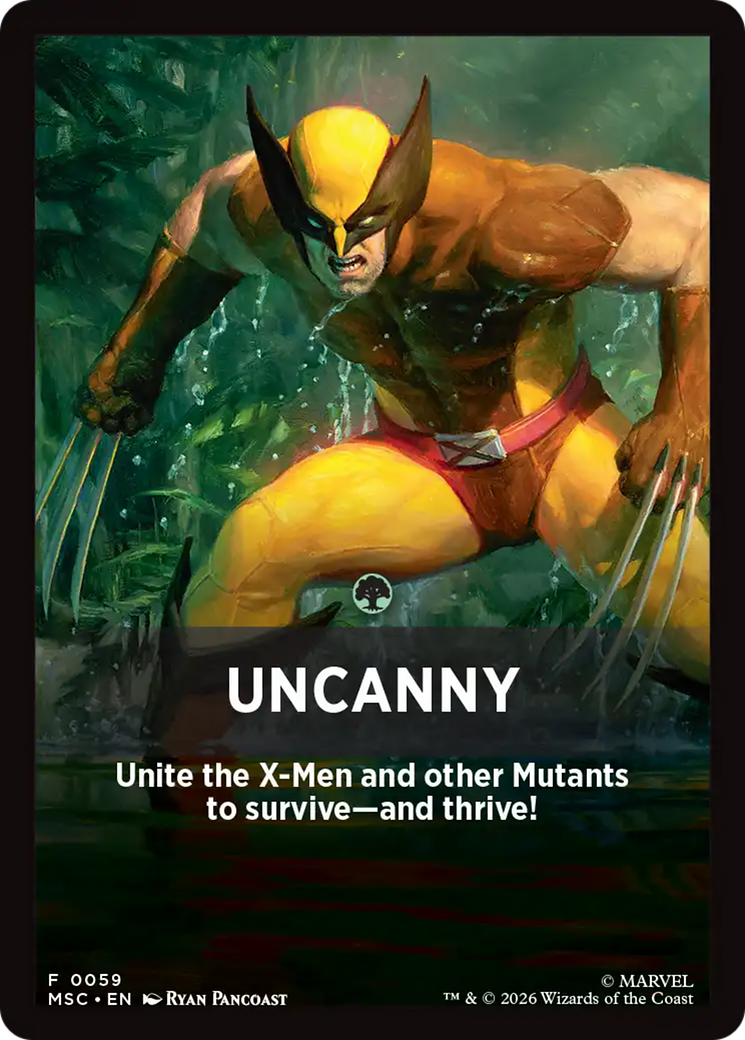 Uncanny Theme Card [Marvel Super Heroes Commander] | Magic Magpie