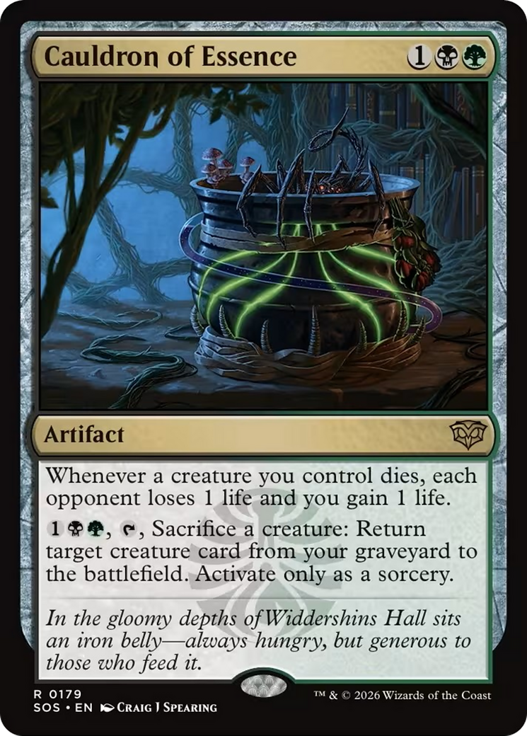 Cauldron of Essence [Secrets of Strixhaven] | Magic Magpie