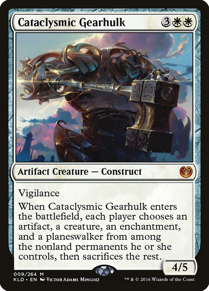 Cataclysmic Gearhulk [Kaladesh] | Magic Magpie