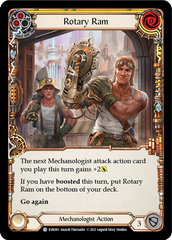 Rotary Ram (Yellow) [EVR083] (Everfest)  1st Edition Rainbow Foil | Magic Magpie